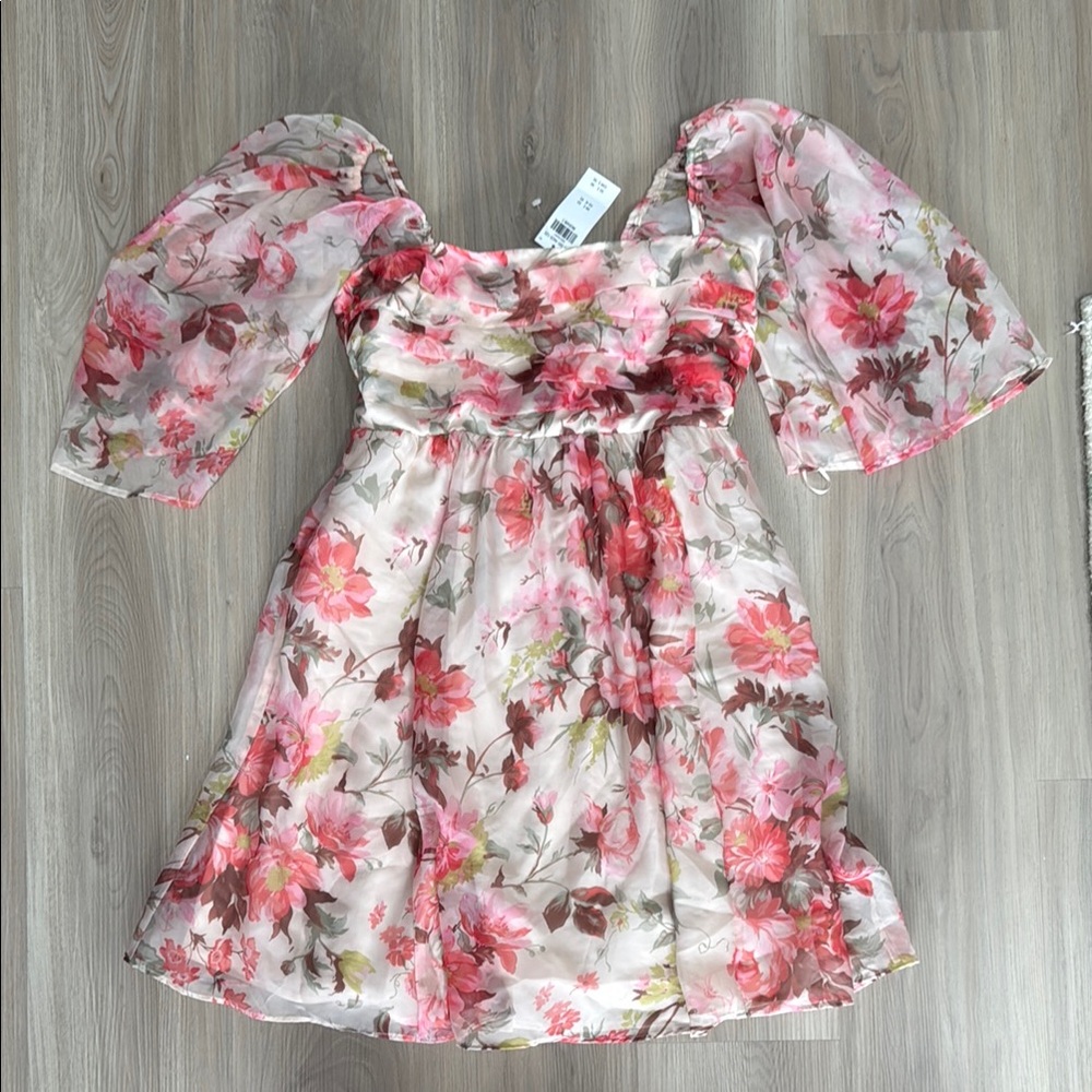 Floral Pink Dress